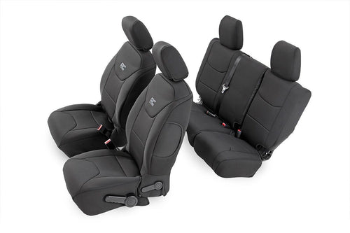 Fundas de Asiento | Delantero y Trasero | Jeep Wrangler Unlimited 4WD (2011-2012)