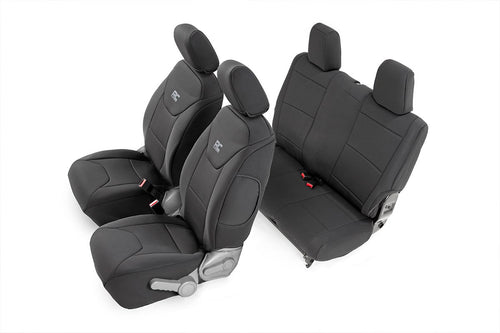 Fundas de Asiento | Delantero y Trasero | Jeep Wrangler JK 4WD (2007-2010)