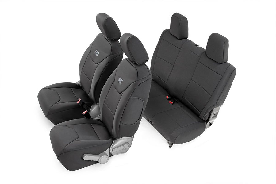 Fundas de Asiento | Delantero y Trasero | Jeep Wrangler JK 4WD (2007-2010)