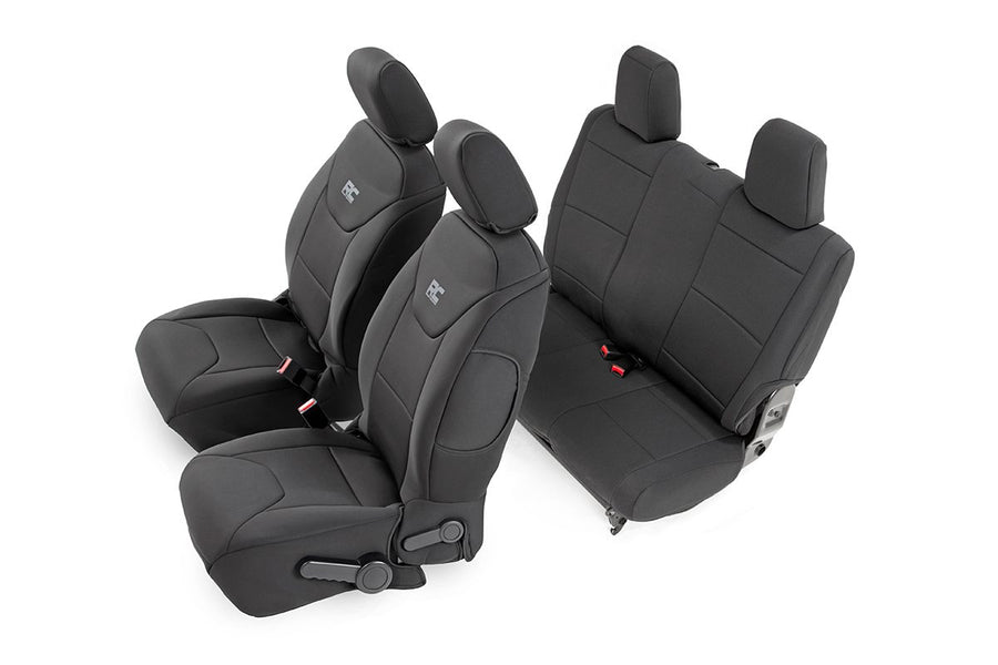 Fundas de Asiento | Delantero y Trasero | 2 Puertas | Jeep Wrangler JK 4WD (2013-2018)