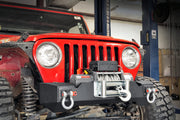 Defensa Delantera Corta con Malacate | Jeep Wrangler TJ (97-06)/Wrangler Unlimited (04-06)