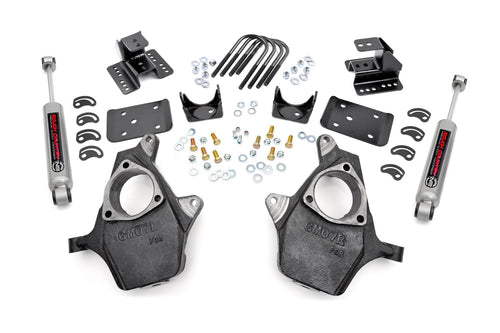 Kit de Rebaje | 2 Inch FR | 4 Inch RR | Chevy/GMC 1500 (99-06 & Classic)