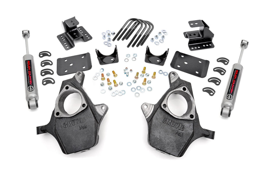 Kit de Rebaje | 2 Inch FR | 4 Inch RR | Chevy/GMC 1500 (99-06 & Classic)