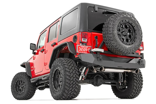 Defensa Trasera | Rock Crawler | Portallanta | Jeep Wrangler JK/Wrangler Unlimited (07-18)