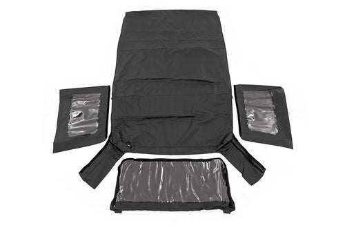 Techo Suave | De Reemplazo | Negro | 4 Puertas | Jeep Wrangler Unlimited (10-18)