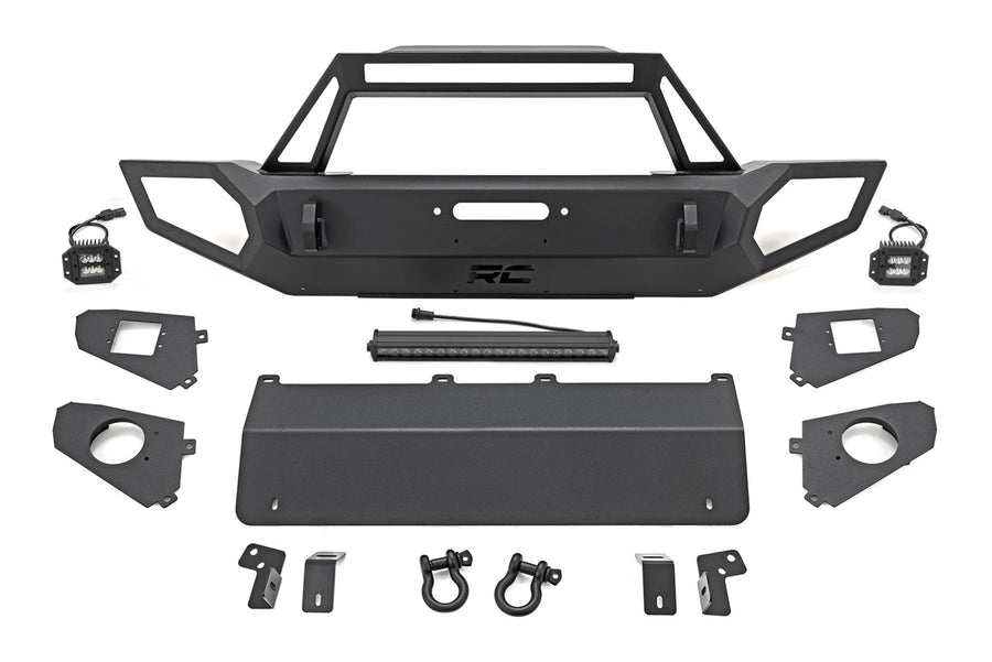 Defensa Delantera con Malacate | Jeep Gladiator JT/Wrangler JK & JL/Wrangler Unlimited