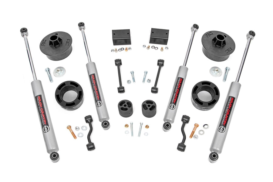Kit de Elevación de 2.5 Pulgadas | Spacers | N3 | Jeep Wrangler JL (24-26)/Wrangler Unlimited (24-26)