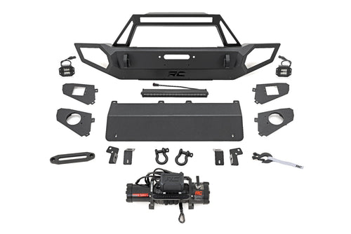 Defensa con Base para Winch | 9500S | Jeep Gladiator JT/Wrangler JK & JL/Wrangler Unlimited 4WD