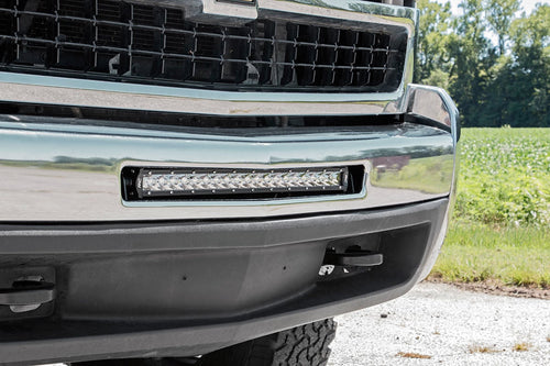 Montaje para Luz LED | Defensa | 20" | Chevy Silverado 1500 (07-13)/Silverado 2500 HD (07-10)