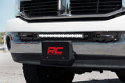 Kit de Luces LED | Montaje de Defensa | 20" Negro Single Row | Ram 2500 (03-18)/3500 (03-18)