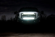 Kit de Luces LED | Montaje en Parrilla | 30" Negro Single Row | Ford F-250/F-350 Super Duty (11-16)