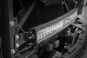 Kit de Luces LED | Montaje Detrás de la Parrilla | 30" Negro Dual Row | Blanco DRL | Chevy Silverado 1500 (14-15)