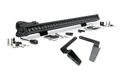 Kit de Luces LED | Montaje de Defensa | 30" Negro Single Row | Toyota Tundra (14-21)
