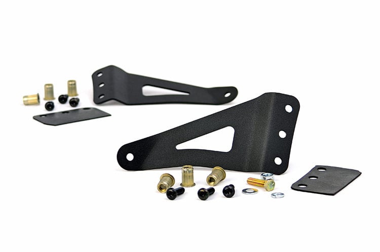 Montaje para Luz LED | Parabrisas Superior | 50" Curvo | Chevy/GMC 1500/1500 SUV/2500HD/3500HD (07-14)