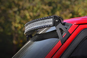 Montaje para Luz LED | Parabrisas Superior | 50" Curvo | Jeep Cherokee XJ (84-01)
