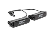 6 Inch LED Serie Negro Light Bar | Single Row | Pair