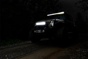 20 Inch LED Serie Cromado Light Bar | Dual Row | Ámbar DRL