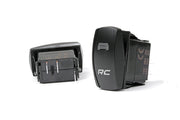 Interruptor Basculante | 2x1 with Logo | Azul Back Light