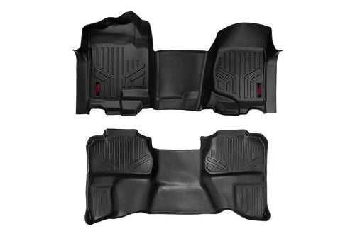 Tapetes | Delantero y Trasero | OV Hump | Cabina Extendida | Chevy/GMC 1500/2500HD (07-14)
