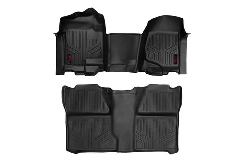 Tapetes | Delantero y Trasero | OV Hump | Crew | Chevy/GMC 1500/2500HD (07-14)
