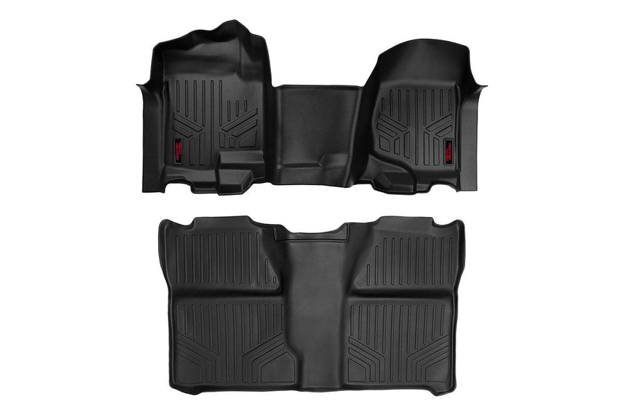 Tapetes | Delantero y Trasero | OV Hump | Crew | Chevy/GMC 1500/2500HD (07-14)