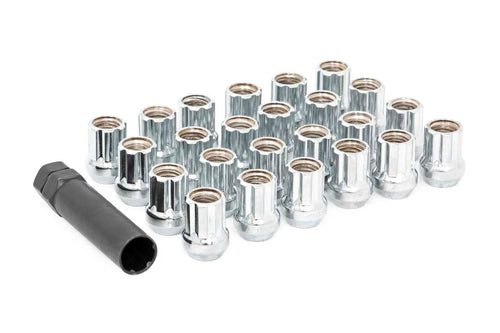 M14 x 2.0 Juego de Tuercas of 24 | Cromado | Extremo Abierto