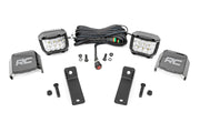 Kit de Luces LED | Montaje Trasero | 2" Cromado Pair | Ángulo Amplio | Can-Am Maverick Sport 1000R
