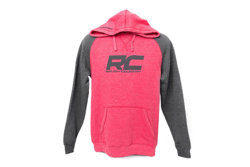 Sudadera con Capucha Rough Country | Heater | Rojo/Gris | 2XL