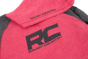 Sudadera con Capucha Rough Country | Heater | Rojo/Gris | 3XL