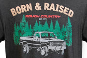 Playera Rough Country | Born & Raised | Negro | 2XL