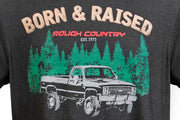 Playera Rough Country | Born & Raised | Negro | 3XL
