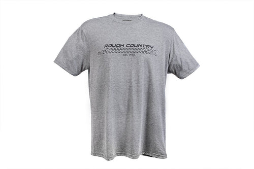 Playera Rough Country | Horizontal Tread | Gris | SM