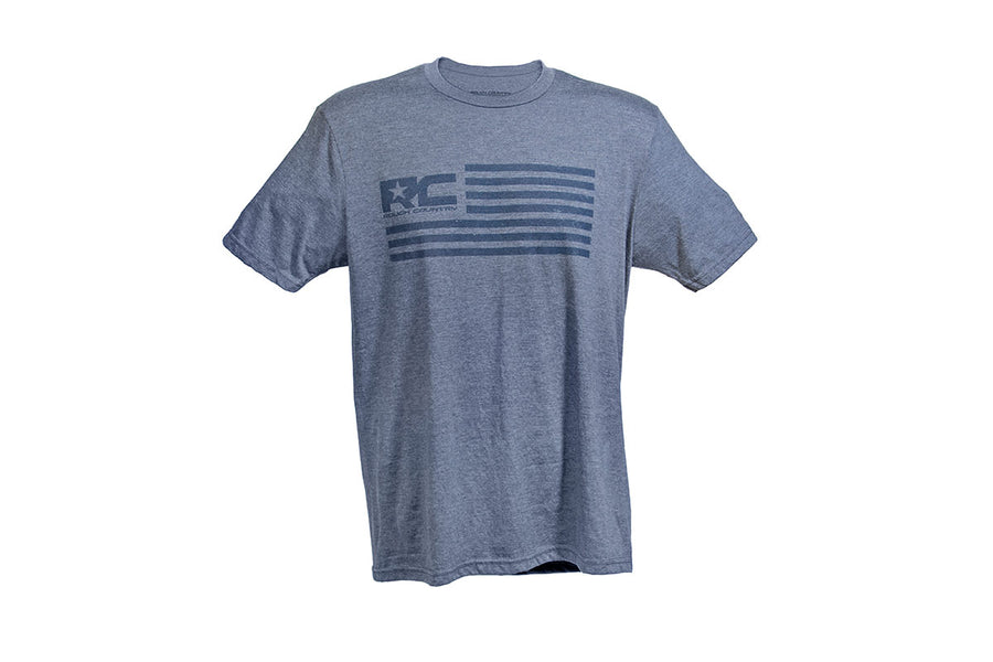 Playera Rough Country | Bandera Americana | Azul | 3XL