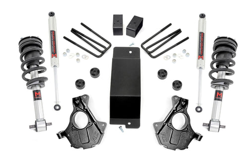 Kit de Elevación de 3.5 Pulgadas | Brazo de Control Inferior Aluminio/Acero Estampado | M1 Strut | Chevy/GMC 1500 (14-18 & Classic)