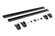 Barras Cruzadas Ajustables | 57" Width | Ranura T Universal