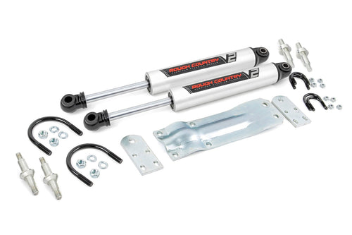 V2 Estabilizador de Dirección | Dual | Chevy/GMC C10/K10 Truck & SUV/K5 Blazer (69-91)