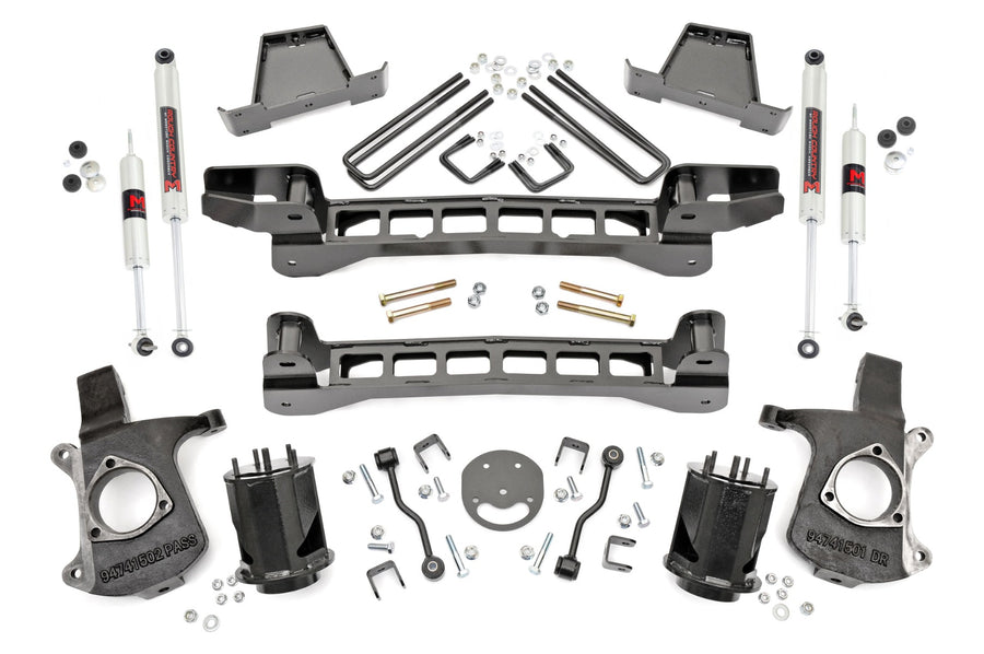Kit de Elevación de 6 Pulgadas | M1 Shocks | Chevy/GMC 1500 2WD (99-06 & Classic)