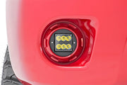 Kit de Luces LED | Montaje para Faros de Niebla | 2" Negro Pair | Spot | Nissan Frontier (05-20)