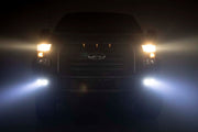 Kit de Luces LED | Montaje para Faros de Niebla | Dual 2" Negro Pairs | Flood | Ford F-150 (15-17)