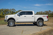 Estribo Tubular Ovalado | Cabina Crew | Negro | Ford F-150/Lightning/F-250/F-350/Raptor (15-26)