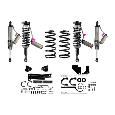 BP51 kit delantero 2.5 in/0-330 lb, trasero 2 in/880 lb