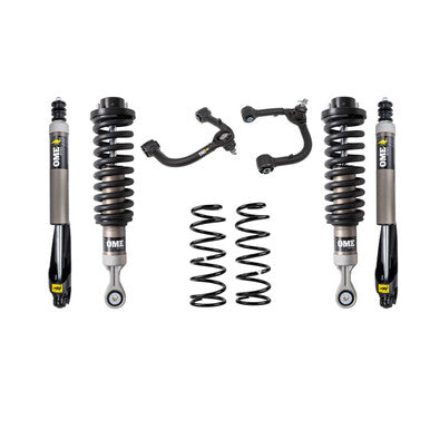 MT64 kit w/UCA delantero 3in/220-330lbs, trasero 2in/440lbs
