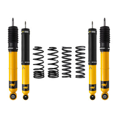 Nitro Plus kit delantero 1 in/0-330 lb, trasero 2 in/0 lb
