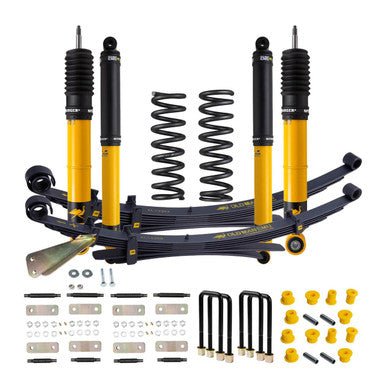 Nitro Plus kit delantero 1.8 in/0-330 lb, trasero 2 in/0 lb