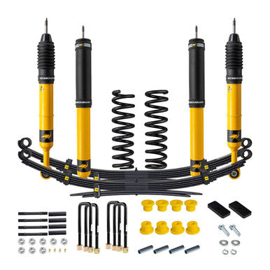 Nitro Plus kit delantero 2 in/0-330 lb, trasero 2 in/660 lb