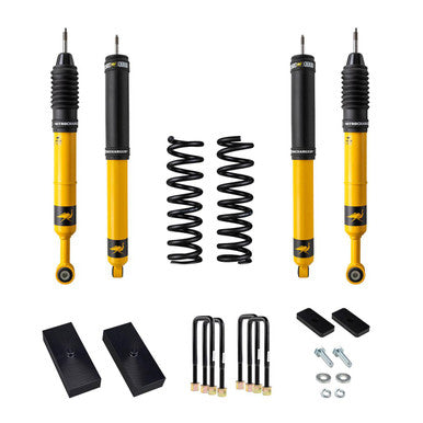 Nitro Plus kit delantero 2 in/220-330 lb, trasero 1.25 in/0 lb