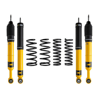 Nitro Plus kit delantero 2.5 in/0 lb, trasero 2 in/440 lb