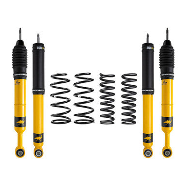 Nitro Plus kit delantero 2.5 in/220-330 lb, trasero 2 in/0 lb