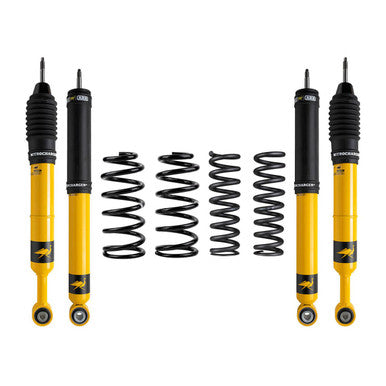 Nitro Plus kit delantero 2.5 in/220-330 lb, trasero 2 in/880 lb