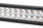 30 Inch LED Serie Cromado Light Bar | Curvo | Dual Row | Blanco Frío DRL